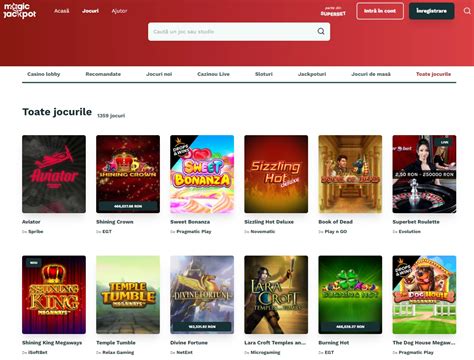 MagicJackpot Casino Recenzie, Păreri și Bonusuri (2024).